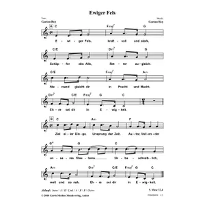 Produktbild des Artikels Ewiger Fels (Noten - Download)
