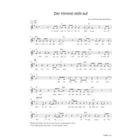 Produktbild des Artikels Der Himmel reißt auf (Noten - Download)