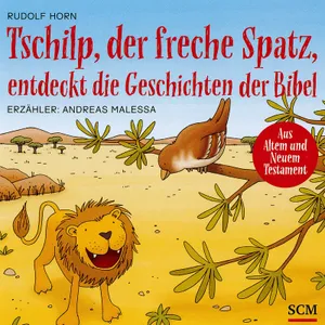 Produktbild des Artikels Tschilp, der freche Spatz, entdeckt die Geschichten der Bibel (MP3-Hörspiel - Download)