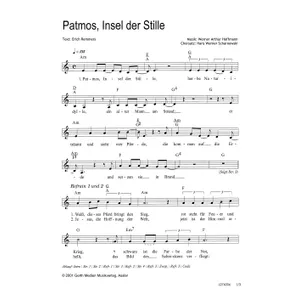Produktbild des Artikels Patmos, Insel der Stille (Noten - Download)