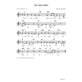 Produktbild des Artikels Nun aber bleibt (Noten - Download)