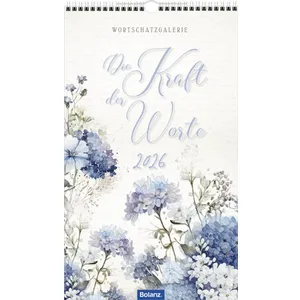 Produktbild des Artikels Die Kraft der Worte 2026 - Wandkalender (Kalender - Spiralbindung)