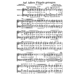 Produktbild des Artikels Auf Adlers Flügeln getragen (Noten - Download)