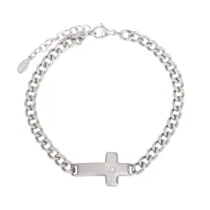 Produktbild des Artikels Armband Kreuz mit Stein ()