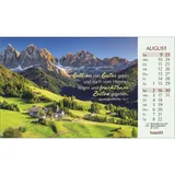 Stimmungsbild zu Heute und morgen bin ich geborgen 2026 - Postkartenkalender