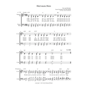 Produktbild des Artikels Heil mein Herz (Noten - Download)