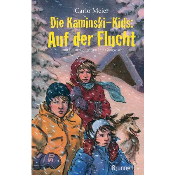 Produktbild des Artikels Die Kaminski-Kids: Auf der Flucht (5) (Buch - Taschenbuch)