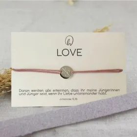Produktbild des Artikels Armband "Love" silber ()