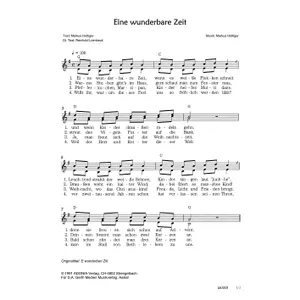 Produktbild des Artikels Eine wunderbare Zeit (Noten - Download)
