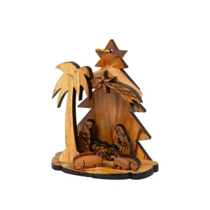 Produktbild des Artikels Krippe klein - Olivenholz ()