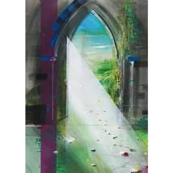 Produktbild des Artikels Kunstkarten "Torbogen" 5 Stk. (Schreibwaren)