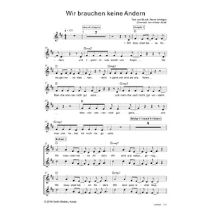 Produktbild des Artikels Wir brauchen keine Andern (Noten - Download)
