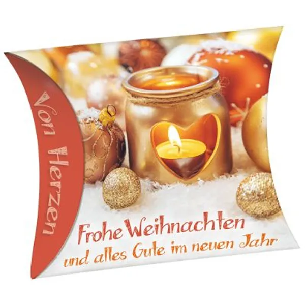Produktbild des Artikels Schafmilchseife Herz "Frohe Weihnachten" (Kosmetik)