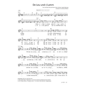 Produktbild des Artikels De Leu und s'Lamm (Noten - Download)