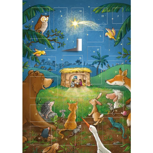 Produktbild des Artikels Der magnetische Adventskalender ()