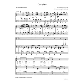 Produktbild des Artikels Das alles (Noten - Download)