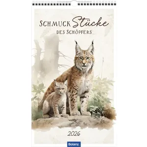 Produktbild des Artikels SchmuckStücke des Schöpfers 2026 - Posterkalender (Kalender - Spiralbindung)