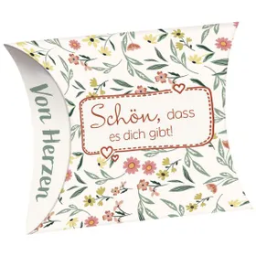 Produktbild des Artikels Schafmilchseife Herz "Schön, dass es dich gibt" (Kosmetik)