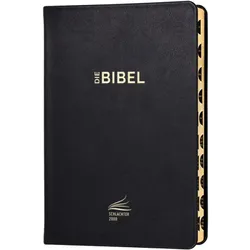 Produktbild des Artikels Schlachter 2000 - Standardausgabe, Kalbsleder,Griffregister,Goldschnitt (Bibel - Leder)