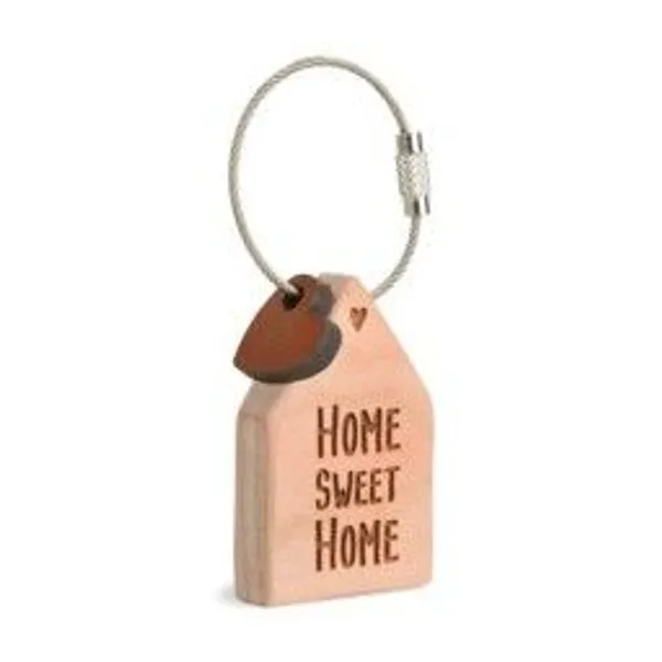 Produktbild des Artikels Schlüsselanhänger Haus "Home sweet home" ()