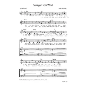 Produktbild des Artikels Getragen vom Wind (Noten - Download)
