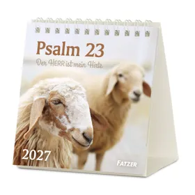Produktbild des Artikels Psalm 23 - Tischkalender 2027 (Kalender - Spiralbindung)