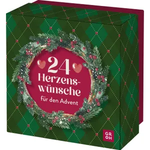 Produktbild des Artikels 24 zauberhafte Herzenswünsche für den Advent (Schreibwaren)
