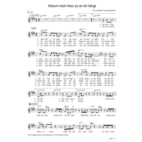 Produktbild des Artikels Warum mein Herz so an dir hängt (Noten - Download)