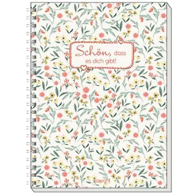 Produktbild des Artikels Memo Block A5: Schön, dass es dich gibt! (Schreibwaren - Spiralbindung)