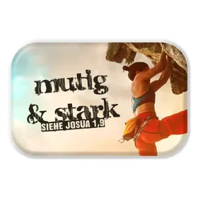 Produktbild des Artikels Magnet - mutig & stark (Klettern) (Schreibwaren)