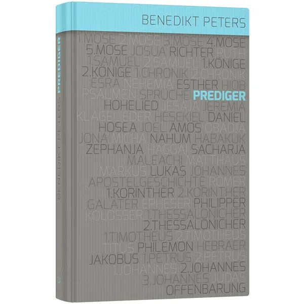 Produktbild des Artikels Kommentar zum Buch Prediger (Buch - Gebunden)