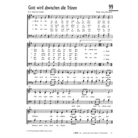 Produktbild des Artikels Gott wird abwischen alle Tränen (Noten - Download)