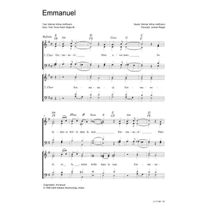 Produktbild des Artikels Emmanuel (Noten - Download)