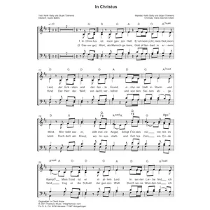 Produktbild des Artikels In Christus (Noten - Download)