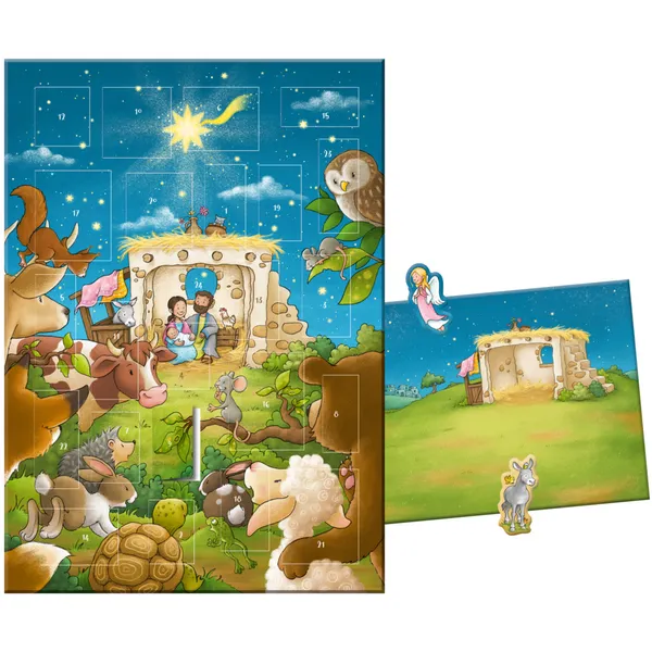 Produktbild des Artikels Der magnetische Adventskalender - Staune mit den Tieren! ()