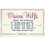 Stimmungsbild zu Dein Wort ... ist ein Licht auf meinem Weg - Textkarten