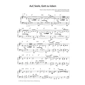 Produktbild des Artikels Auf Seele Gott zu loben (Noten - Download)