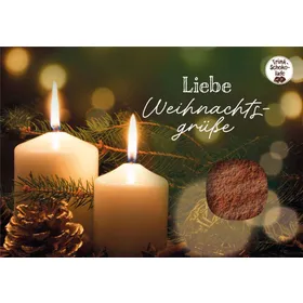 Produktbild des Artikels Schokokarte - Liebe Weihnachtsgrüße (Lebensmittel)