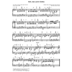 Produktbild des Artikels Sieh das Lamm Gottes (Noten - Download)
