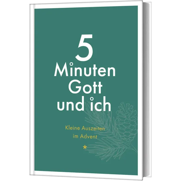 Produktbild des Artikels 5 Minuten Gott und ich - Kleine Auszeiten im Advent (Buch - Gebunden)