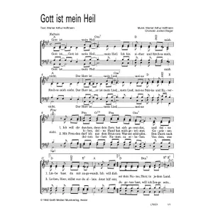 Produktbild des Artikels Gott ist mein Heil (Noten - Download)