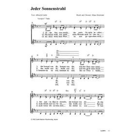 Produktbild des Artikels Jeder Sonnenstrahl (Noten - Download)