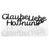 Stimmungsbild zu Dekoworte "Glaube, Hoffnung, Liebe"