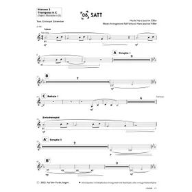 Produktbild des Artikels Satt (2. Trompete in C) (Noten - Download)