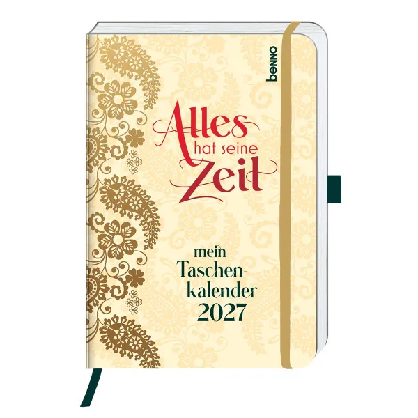Produktbild des Artikels Alles hat seine Zeit 2027 - Mein Taschenkalender (Kalender - Hardcover)