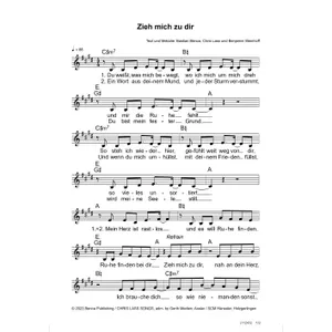 Produktbild des Artikels Zieh mich zu dir (Noten - Download)
