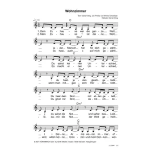 Produktbild des Artikels Wohnzimmer (Noten - Download)