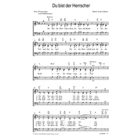 Produktbild des Artikels Du bist der Herrscher (Noten - Download)