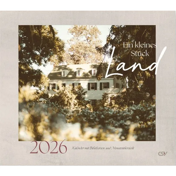 Produktbild des Artikels Ein kleines Stück Land 2026 (Kalender - Geheftet)