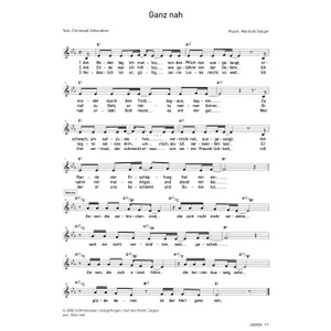 Produktbild des Artikels Ganz nah (Noten - Download)